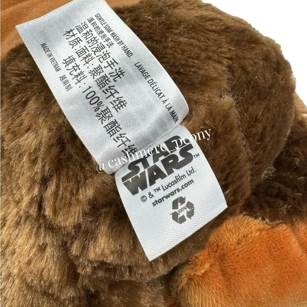 Disney Parks Star Wars Wicket the Ewok Big Feet 13" Plush Stuffed Animal Toy - Picture 8 of 10